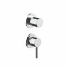 Shower Mixer + Built-in Part Fantini Nostromo G481B+M585A | Edilceram Design