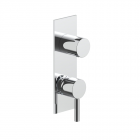 Shower Mixer + Built-in Part Fantini Nostromo G485B+M585A | Edilceram Design