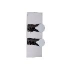 Shower mixer with diverter 2 or 3 outlets Fima Fluid F3859X6 | Edilceramdesign