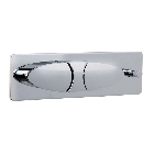 Double built-in shower mixer Fima Eclipse F3929X3 | Edilceramdesign