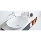 Falper. Ciotola 60 D8C oval ceramilux countertop washbasin | Edilceram Design