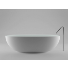 Boffi Fisher Island QAFISX02 freestanding bathtub in Cristalplant | Edilceramdesign
