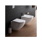 Ceramica Cielo Fluid FLVS+FLBS wall-hung toilet and bidet | Edilceramdesign