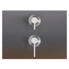 Cea Design Gastone GAS 10 wall-mounted shower mixer with diverter | Edilceramdesign