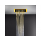 Gessi Afilo 57501+57012 ceiling mounted shower head | Edilceramdesign