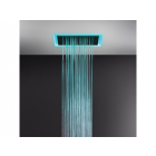Gessi Afilo 57509+57016 ceiling mounted shower head | Edilceramdesign