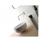 Gessi Ciotole 39121 countertop washbasin in Ceramilux | Edilceramdesign