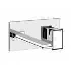 Gessi Eleganza 46088 wall-mounted single-lever basin mixer | Edilceram Design