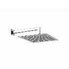 Gessi Emporio Shower 93348 wall-mounted shower head | Edilceramdesign