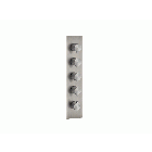 Gessi Gessi316 Wellness 43107+54518 wall-mounted thermostatic shower mixer | Edilceramdesign
