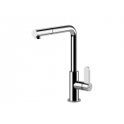 Gessi Helium 50103 above-top sink mixer with pull-out hand shower | Edilceramdesign
