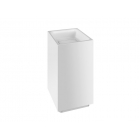Gessi Rettangolo 37521 free standing washbasin in Cristalplant | Edilceramdesign