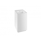 Gessi Rettangolo 37527 free standing washbasin in Cristalplant | Edilceramdesign