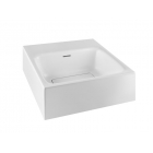 Gessi Rettangolo 37572 countertop washbasin in Cristalplant | Edilceramdesign