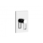 Gessi Trasparenze 44655+44622 external single lever shower mixer | Edilceramdesign
