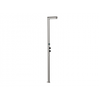 Gessi Private Wellness 63229 + 63224 2-way outdoor shower column with chromotherapy and recessed part | Edilceramdesign