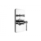 Gessi Venti20 65079 + 44673 2-way wall-mounted shower mixer + recessed part | Edilceramdesign