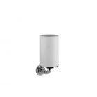 Gessi Venti20 65407 white wall-mounted glass holder | Edilceramdesign