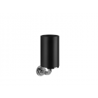 Gessi Venti20 65408 black wall-mounted cup holder | Edilceramdesign