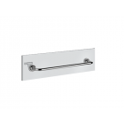 Gessi Venti20 65513 handle and towel rack 45 cm for glass | Edilceramdesign
