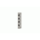 Gessi Gessi316 Wellness 43105+54516 wall-mounted thermostatic shower mixer | Edilceramdesign
