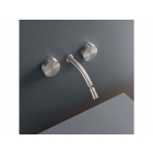 Cea Design Giotto GIO 15 two-handle wall-mounted mixer with swivel spout | Edilceramdesign