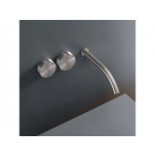Cea Design Giotto GIO 42 two-handle wall-mounted mixer with spout | Edilceramdesign