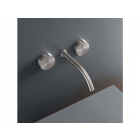 Cea Design Giotto GIO 43 two-handle wall-mounted mixer with spout | Edilceramdesign