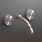 Cea Design Giotto GIO 15 two-handle wall-mounted mixer with swivel spout | Edilceramdesign