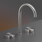 Cea Design Giotto GIO 17 3-hole countertop faucet with swivel spout | Edilceram Design