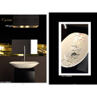 Countertop washbasins Glass Design Privileged Paths of Water countertop washbasin CARNIVAL | Edilceramdesign