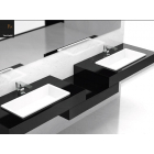Glass Design Da Vinci In Out Semi-recessed Washbasins Rx RXPO01 | Edilceramdesign