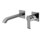 Washbasin faucet Graff Qubic single-lever wall-mounted washbasin faucet 2371000 | Edilceramdesign