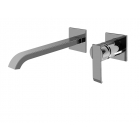 Washbasin faucet Graff Qubic single-lever wall-mounted washbasin faucet 2371100 | Edilceramdesign