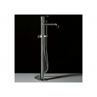 Boffi Liquid RESL17 Floor-mounted bathtub mixer with hand shower, spout and diverter | Edilceramdesign