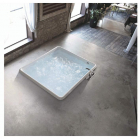 Floor-mounted whirlpool tub Hafro Bolla Q 2BOA6N2 | Edilceramdesign