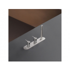 Cea Design Innovo INV 55 bathtub rim mixers with hand shower | Edilceramdesign