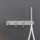 Cea Design Innovo INV 54 wall-mounted bathtub mixers with hand shower | Edilceram Design