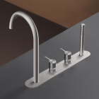 Cea Design Innovo INV 56 rim-mounted bathtub mixers with spout | Edilceram Design