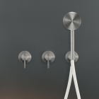 Cea Design Innovo INV 57H wall-mounted bathtub/shower mixers with hand shower | Edilceram Design