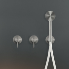 Cea Design Innovo INV 57Y wall-mounted bathtub/shower mixers with hand shower | Edilceram Design