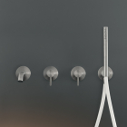 Cea Design Innovo INV 58 wall-mounted bathtub mixers with spout | Edilceram Design