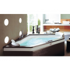 Jacuzzi Aura Corner 160 Wood 9F43518* built-in wall-mounted whirlpool tub | Edilceramdesign