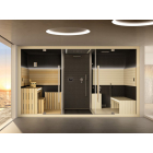 Jacuzzi Sasha 2.0 9600-0010-0 modular sauna with hammam and experience shower | Edilceramdesign