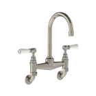 Lefroy Brooks basin taps 1900 Classic basin mixer WL9008 classic wall basin bridge mixer | Edilceramdesign