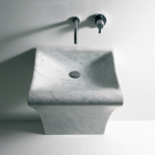 Agape Lito 1 ACER0731 Carrara marble freestanding washbasin | Edilceramdesign