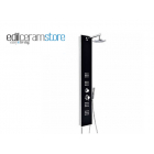 Shower Columns Metaform Crystal multifunctional shower column with whirlpool Crystal | Edilceramdesign