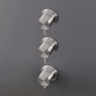 CEA Milo360 MIL62 thermostatic shower mixer with 2 faucets | Edilceramdesign