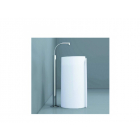 Pedestal washbasins Flaminia MONOROLL center-mounted washbasin MR44C | Edilceramdesign