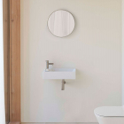 Ceramic Countertop/Wallmounted Washbasin GSI Kube 9486011 | Edilceramdesign